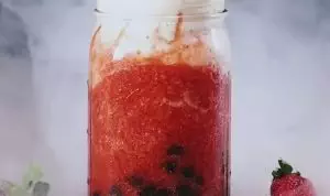 Strawberry Macchiato Boba 1
